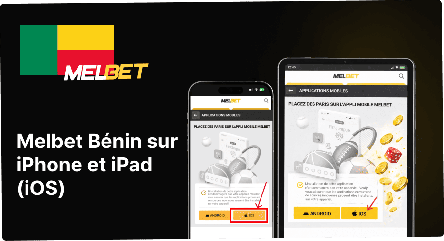 Image de Melbet Bénin sur iPhone et iPad